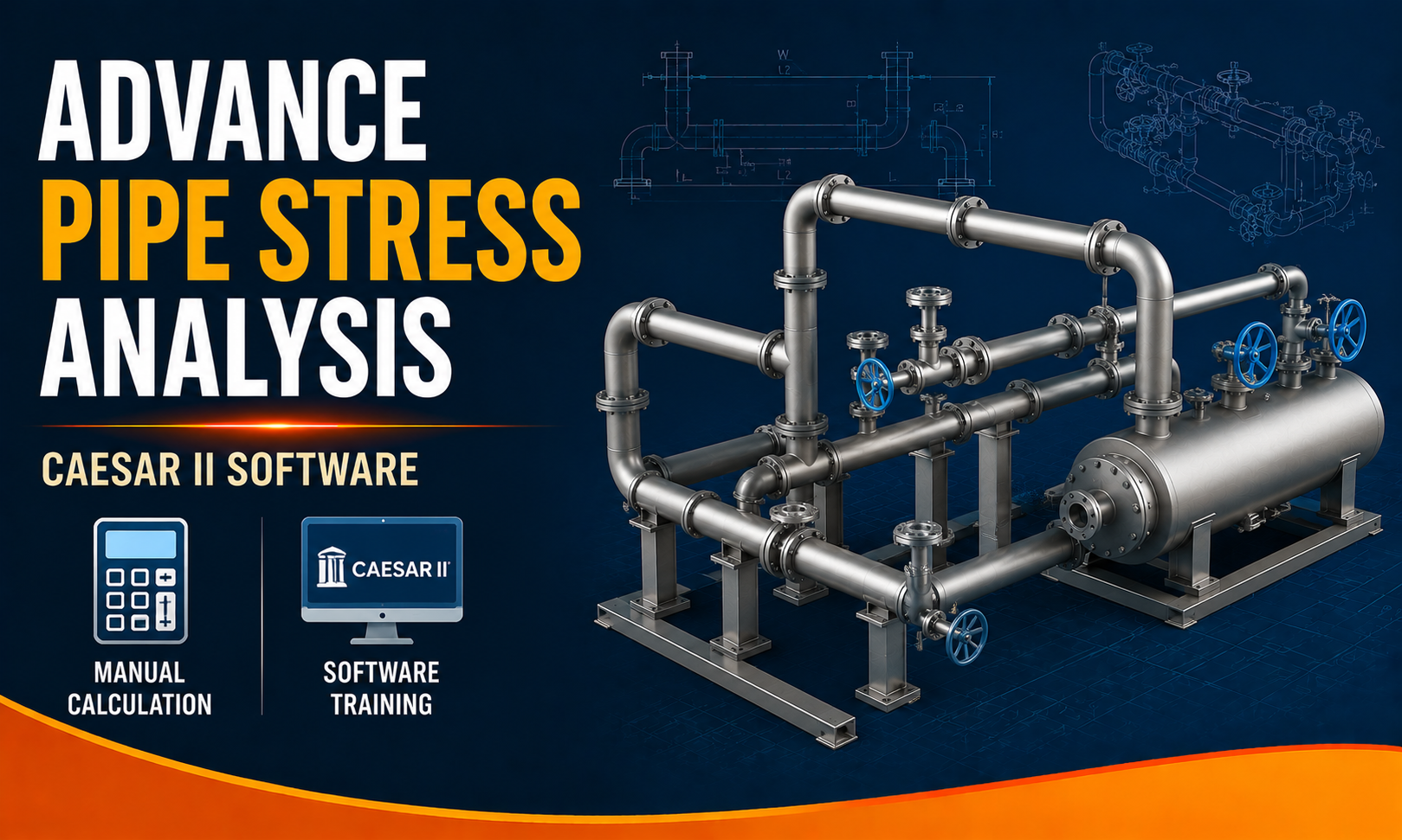 Pipe Stress Analysis CAESAR II course